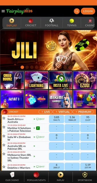 Fairplay app screen
